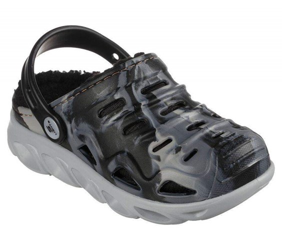 Chlapecké Mokasíny Skechers Hypno-Splash - Cozy Blast Černé Šedé | XEJDRMB-05