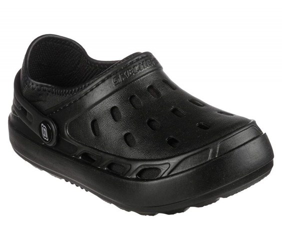 Chlapecké Mokasíny Skechers Swifters II - Be Warmer Podšité Černé | HCUKSJB-63