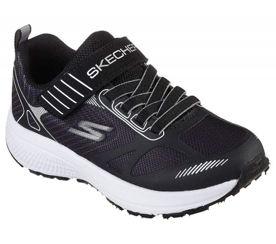 Chlapecké Tenisky Skechers GO RUN Consistent - Kelpton Černé Bílé | KNEFDTU-68