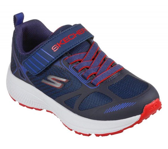 Chlapecké Tenisky Skechers GO RUN Consistent - Kelpton Tmavě Blankyt Červené | USZJWIP-46