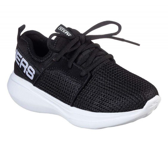 Chlapecké Tenisky Skechers GOrun Fast - Valor Černé Bílé | ZJHTUYV-72