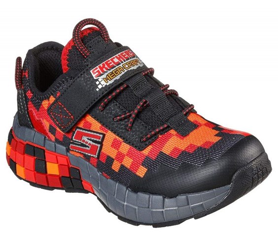 Chlapecké Tenisky Skechers Mega-Craft Černé Červené | RQWGKZF-06