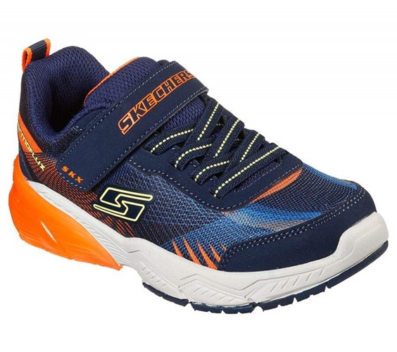 Chlapecké Tenisky Skechers Thermoflux 2.0 - Kodron Tmavě Blankyt Oranžové | DXEYBGS-36