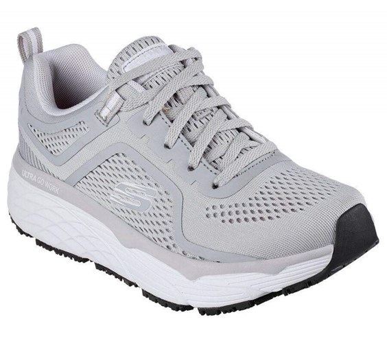 Dámské Bezpečnostní Boty Skechers Max Cushioning Elite SR - Banham Šedé | SYPNFOZ-05