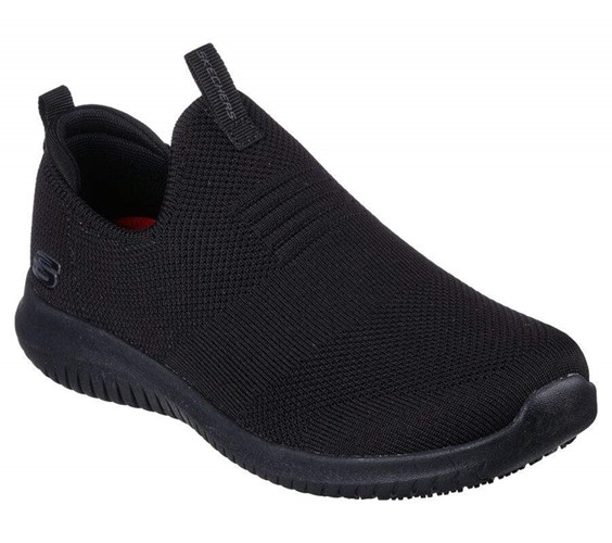 Dámské Bezpečnostní Boty Skechers Relaxed Fit: Ultra Flex SR Černé | TXDUOMQ-52