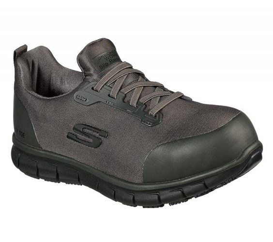 Dámské Bezpečnostní Boty Skechers Sure Track - Irmo Alloy Špicí Šedé | ZOAIHTK-16