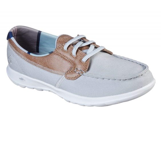 Dámské Boty Casual Skechers GOwalk Lite - Playa Vista Šedé | JVKAILY-57