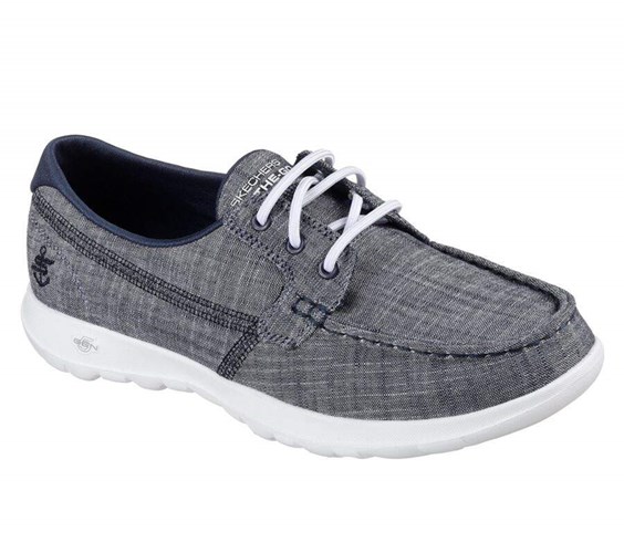 Dámské Boty Casual Skechers GOwalk Lite - Isla Tmavě Blankyt | NPAQTIF-07