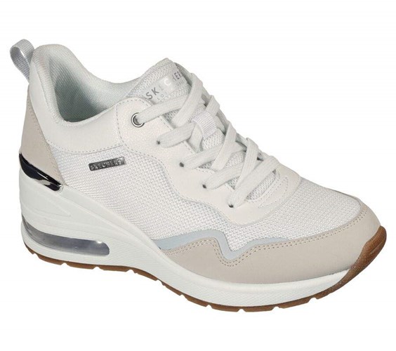 Dámské Boty Casual Skechers Million Air - Air-Ess Bílé | ENVKZFQ-38