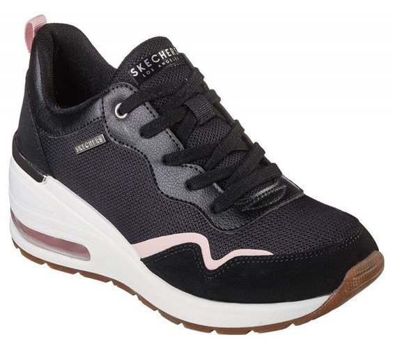 Dámské Boty Casual Skechers Million Air - Air-Ess Černé | IZKVMNE-35