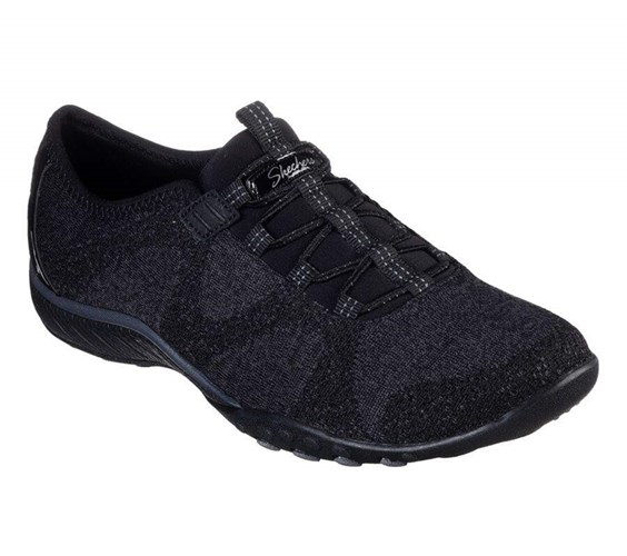 Dámské Boty Casual Skechers Relaxed Fit: Breathe-Easy - Opportuknity Černé | JQUGYCW-70