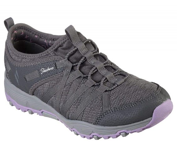 Dámské Boty Casual Skechers Seager Hiker - Topanga Šedé | OVSIQFU-17