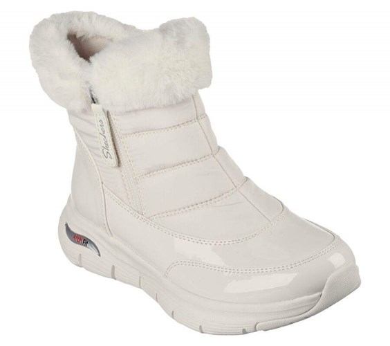 Dámské Boty Skechers Arch Fit - Cool Puff Bílé | XMGDNYL-50