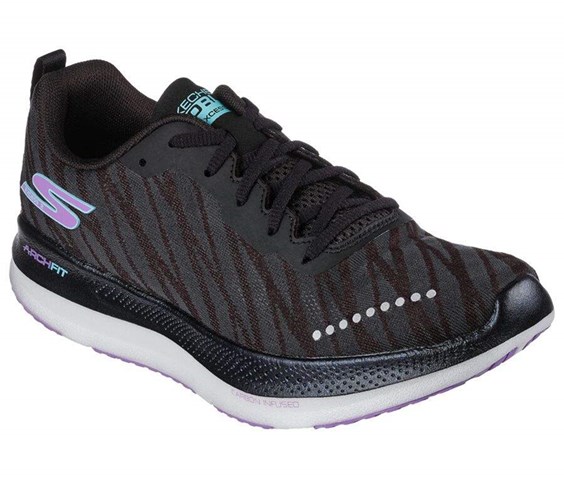 Dámské Běžecké Boty Skechers GO RUN Razor Excess 2 Černé Fialové | UDFOKLG-43