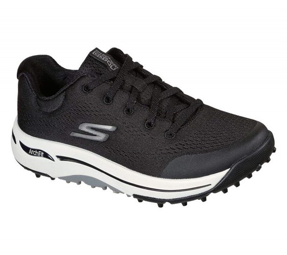 Dámské Golfové Boty Skechers GO GOLF Arch Fit - Balance Černé | QUNACFR-72