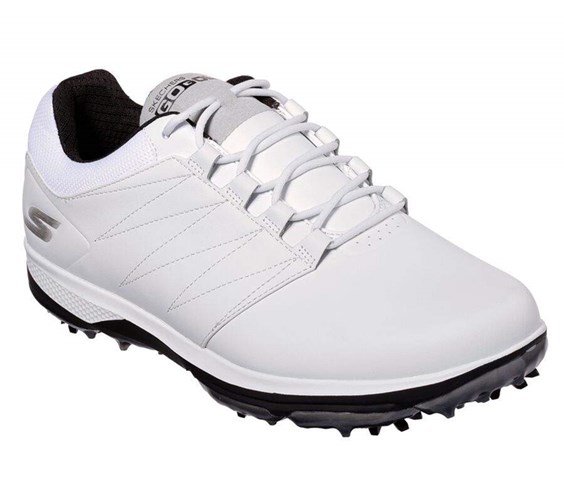 Dámské Golfové Boty Skechers GO GOLF Pro V.4 Bílé Černé | AVGFETK-84