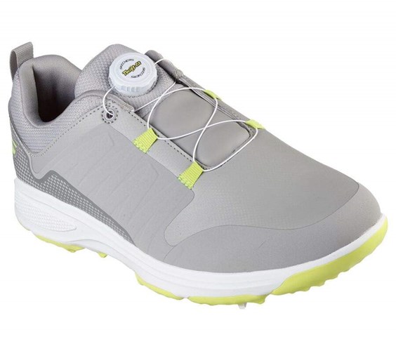 Dámské Golfové Boty Skechers GO GOLF Torque - Twist Šedé Žluté | WBGFTXO-59