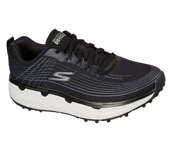 Dámské Golfové Boty Skechers Max Cushioning: GO GOLF Ultra Max Černé Bílé | WNFRMDT-63