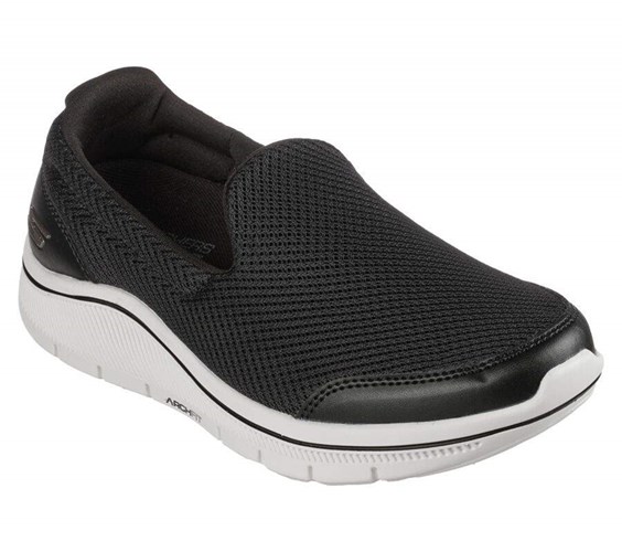 Dámské Golfové Boty Skechers Relaxed Fit: GO GOLF Arch Fit Walk Černé Bílé | JACWQBF-16