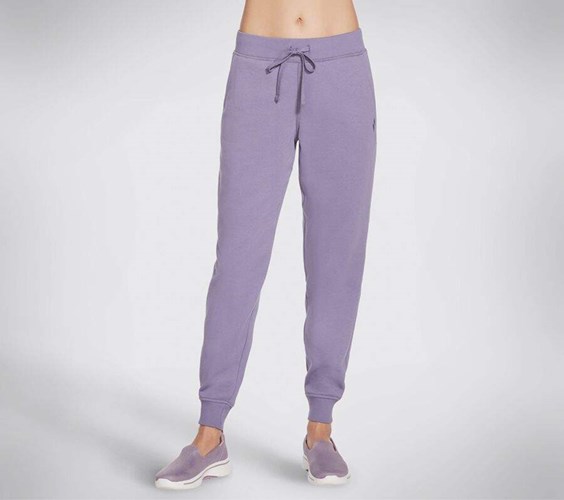 Dámské Kalhoty Jogger Skechers Diamond Fialové | WEJSOAF-12