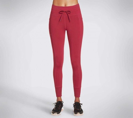 Dámské Kalhoty Skechers GO WALK Jogging Pants Červené | ZYONUWA-73