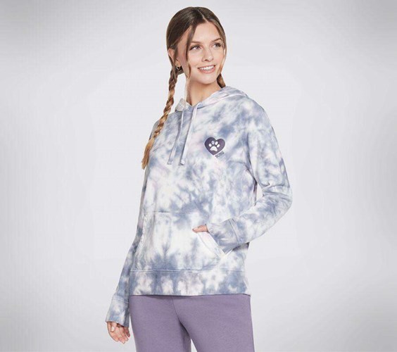 Dámské Mikiny S Kapucí Skechers BOBS Apparel Pawstel Waters Pullover Hoodie Viacfarebný | NXQIREO-45