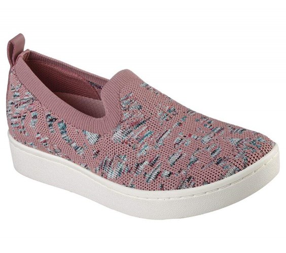 Dámské Mokasíny Skechers Arch Fit Cup - Free Blossom Fialové | RVQHJKX-26