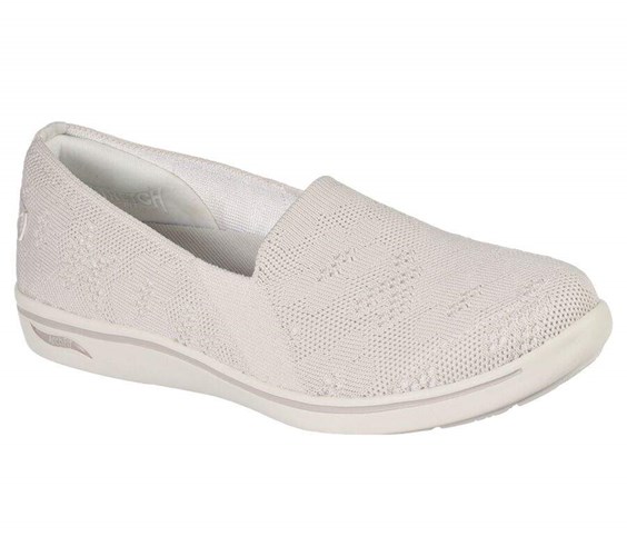 Dámské Mokasíny Skechers Arch Fit Uplift - Wishful Béžový | QBOUFIE-31