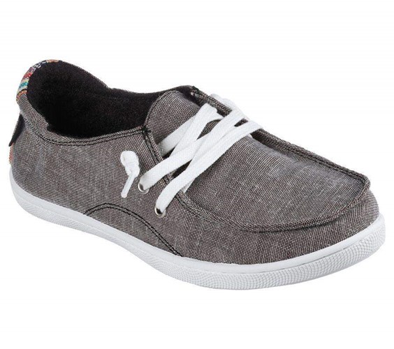 Dámské Mokasíny Skechers BOBS B Cute - Dandy Day Černé | YTBSCOV-96