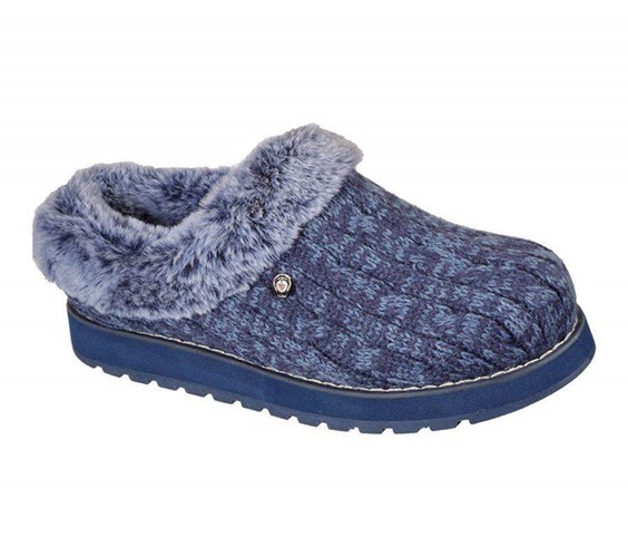 Dámské Mokasíny Skechers BOBS Keepsakes - Ice Angel Tmavě Blankyt Blankyt | AHEMOKB-51