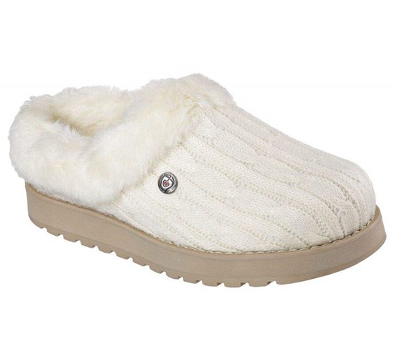 Dámské Mokasíny Skechers BOBS Keepsakes - Ice Angel Béžový | FBTHECZ-40