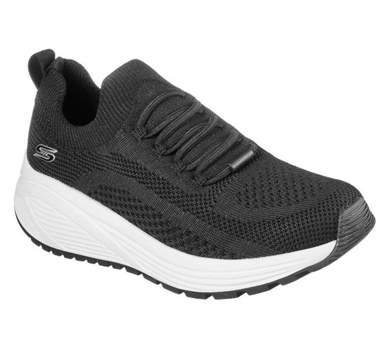 Dámské Mokasíny Skechers BOBS Sportovní Sparrow 2.0 - Allegiance Crew Černé | OQIUAGY-91