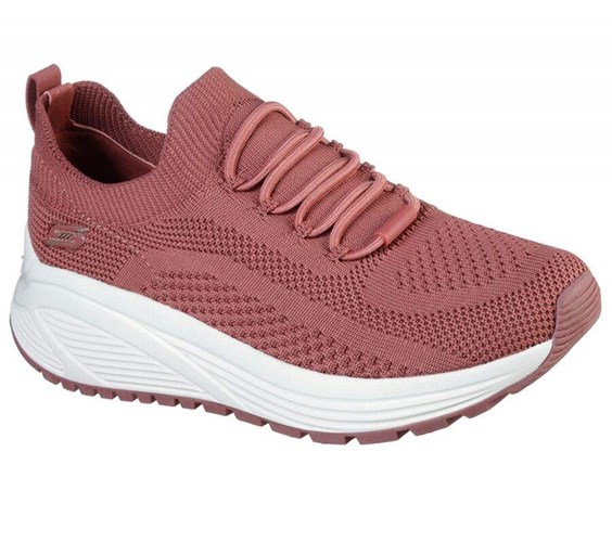 Dámské Mokasíny Skechers BOBS Sportovní Sparrow 2.0 - Allegiance Crew Růžové | UBQTFOR-89