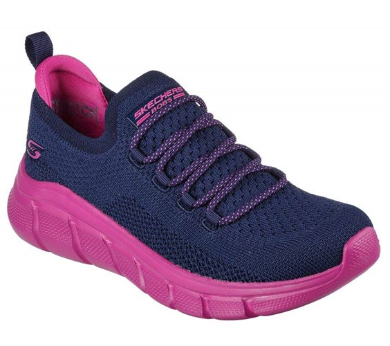 Dámské Mokasíny Skechers BOBS Sportovní B Flex - Step And Go Tmavě Blankyt | UZDKHLE-96