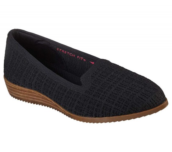 Dámské Mokasíny Skechers Cleo Sawdust Černé | BLSXKZE-38