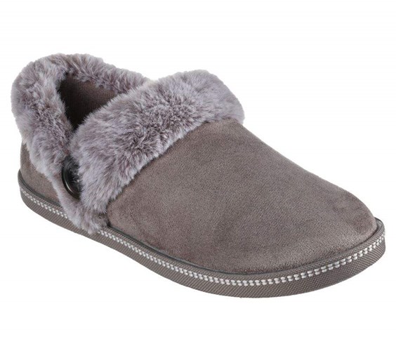 Dámské Mokasíny Skechers Cozy Campfire - Fresh Toast Šedé | JPEZNID-26