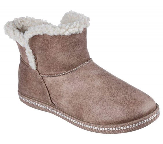 Dámské Mokasíny Skechers Cozy Campfire - Song-Birds Světle Hnědé | KGABRHS-67