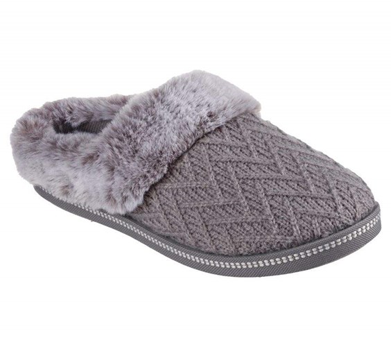 Dámské Mokasíny Skechers Cozy Campfire - Home Essential Šedé | TOCESIF-19