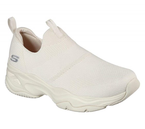 Dámské Mokasíny Skechers D'Lites 4.0 - Perfect Flow Bílé | WOTDILV-07