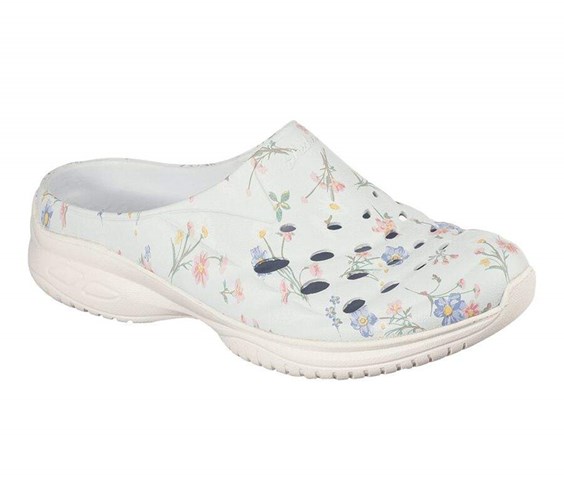 Dámské Mokasíny Skechers Foamies: Commute Time - Floral Garden Světle Blankyt Viacfarebný | OBXFMKQ-57