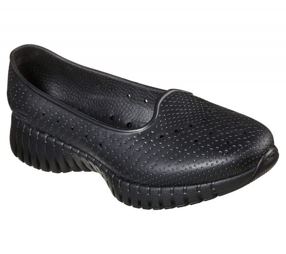 Dámské Mokasíny Skechers Foamies: GO WALK Smart - Sleek N Style Černé | QPAIOCB-63