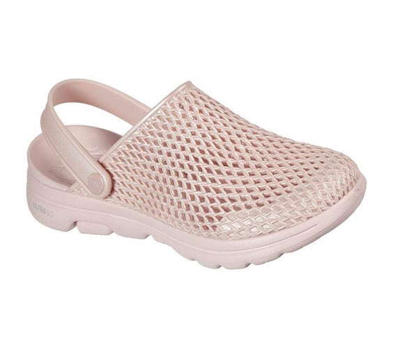 Dámské Mokasíny Skechers Foamies: GOwalk 5 - Sea Scape Růžové | DUJLFSM-28