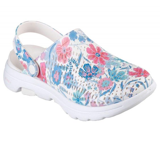 Dámské Mokasíny Skechers Foamies: GOwalk 5 Bílé Viacfarebný | IDBGXPF-06