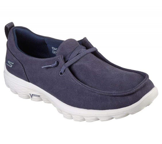 Dámské Mokasíny Skechers GO WALK 2 - Cool Vision Tmavě Blankyt | VQSRTYH-25