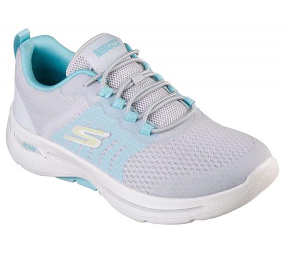 Dámské Mokasíny Skechers GO WALK ARCH FIT - Cosmic Lights Šedé Viacfarebný | AYNRWIQ-28