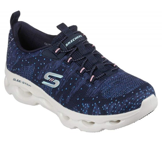 Dámské Mokasíny Skechers Glide-Step Allure Tmavě Blankyt | OKVEXJN-32