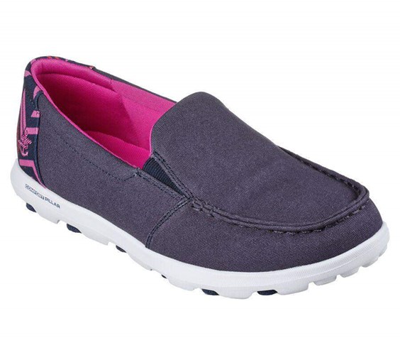 Dámské Mokasíny Skechers On-the-GO 2.0 - Key West Tmavě Blankyt | GTIBHCK-91