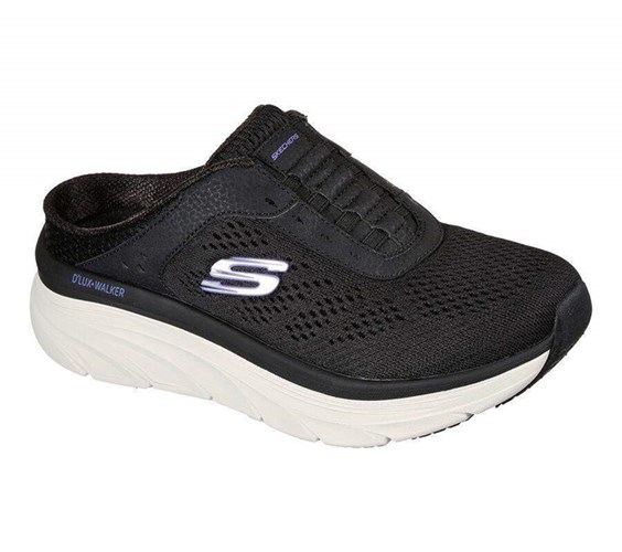 Dámské Mokasíny Skechers Relaxed Fit: D'Lux Walker - Calm Aura Černé Fialové | XNYKDZV-34