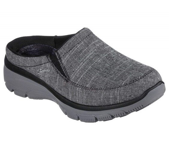 Dámské Mokasíny Skechers Relaxed Fit: Easy Going - Shore-Things Černé | KFLXPVG-97