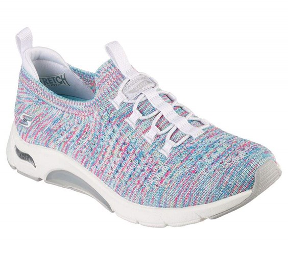 Dámské Mokasíny Skechers Skech-Air Arch Fit Bílé Viacfarebný | NGIKCDT-47